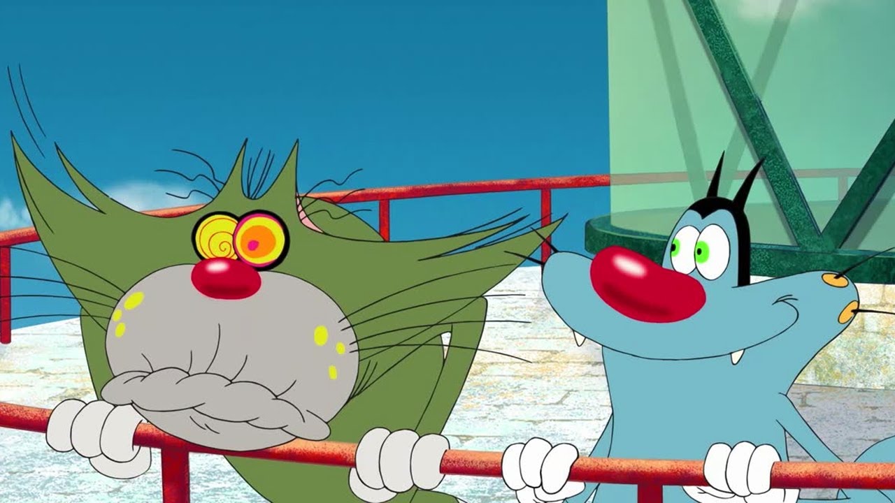 Oggy and the Cockroaches - Jack is afraid of heights | BEST CARTOON COLLECTION | New Episodes in HD
