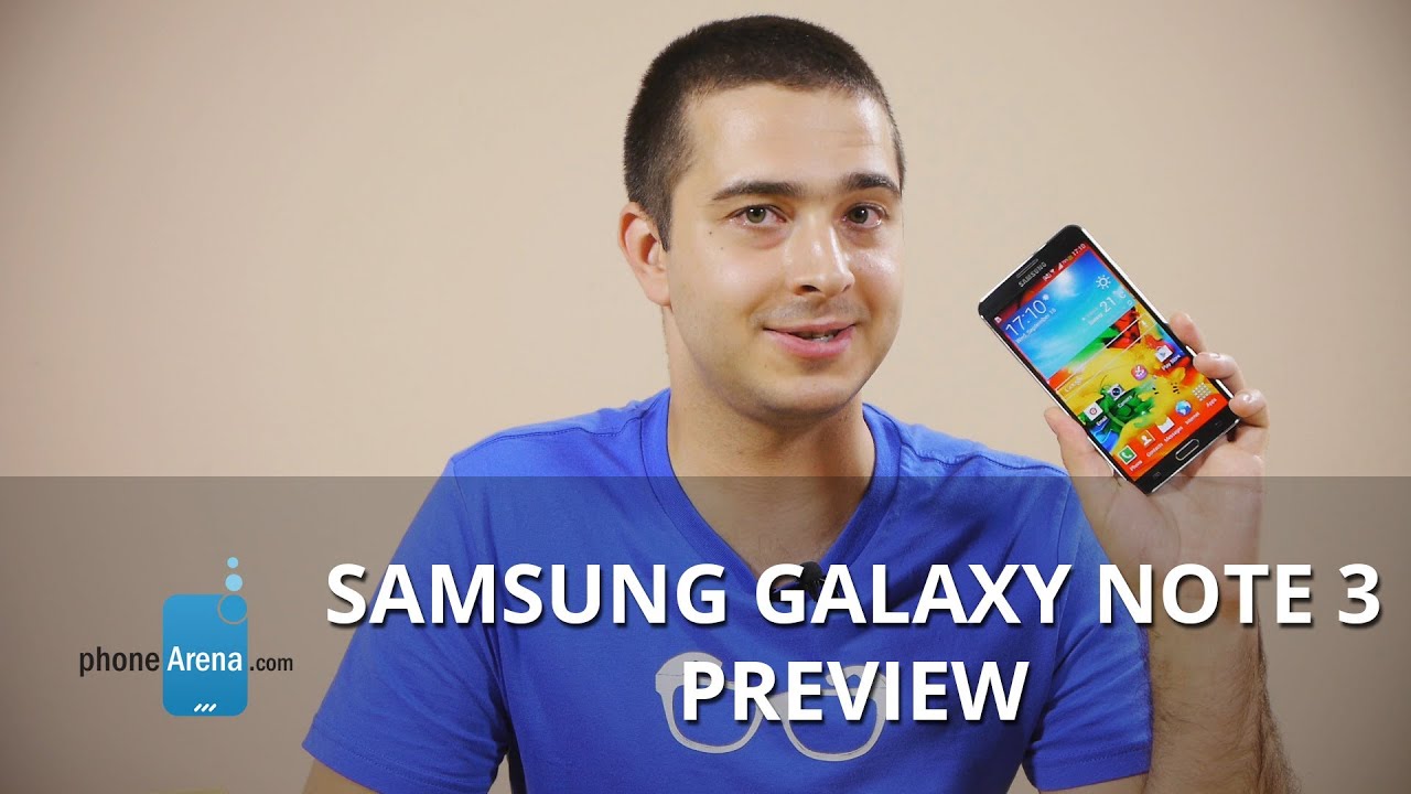 Samsung Galaxy Note 3 Preview