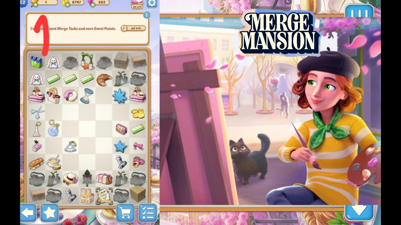 Mergr Mansion | Maddie In Paris Part 1 🩷❤️ #merge #mergemansion 