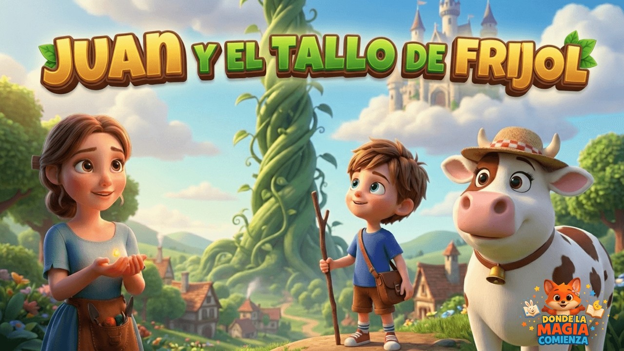 Juan Y El Tallo De Frijol - Historia infantil #historiainfantil #cuentosparadormir