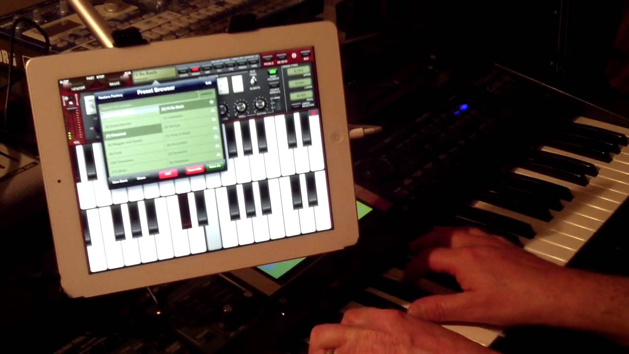 Galileo by Yonac demo of iPad Organ App