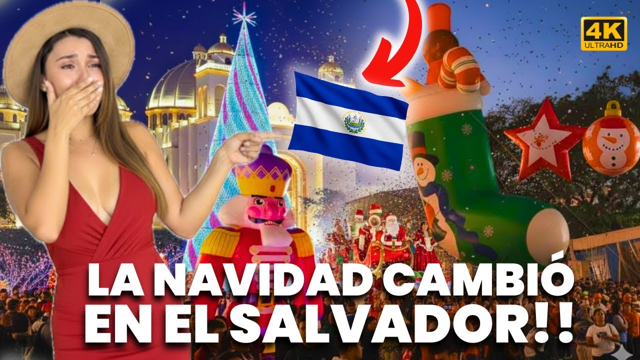 NUNCA PENSÉ VER ESTO 😱LA NAVIDAD EN EL SALVADOR ya no es la misma 🇸🇻