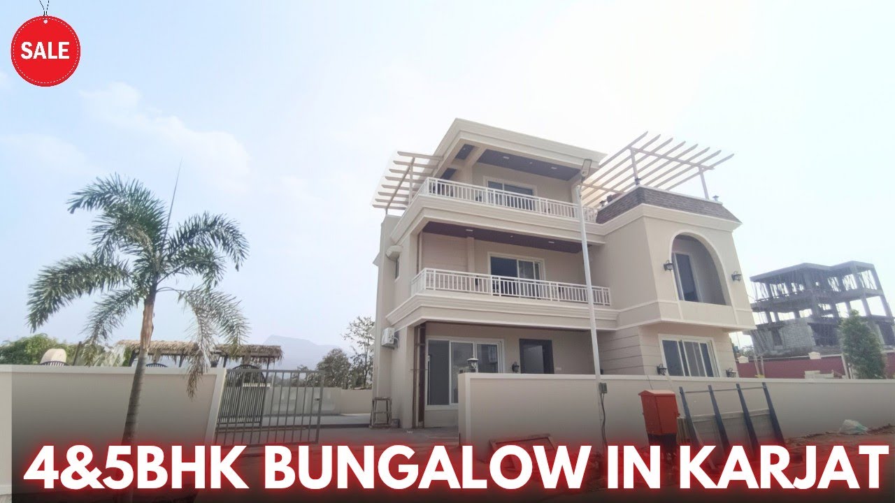 Luxury Bungalow For sale in Karjat | 4&5BHK Bungalow | Gated Community 