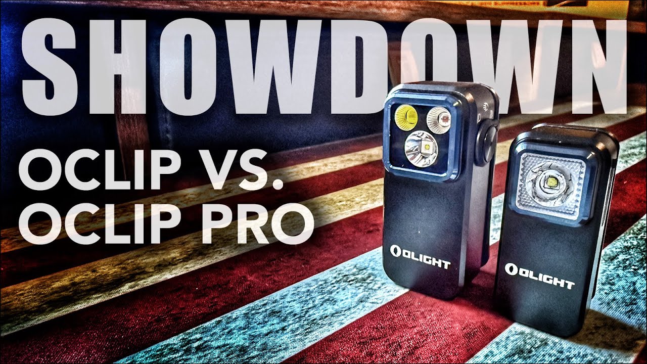 Olight Oclip против Oclip Pro