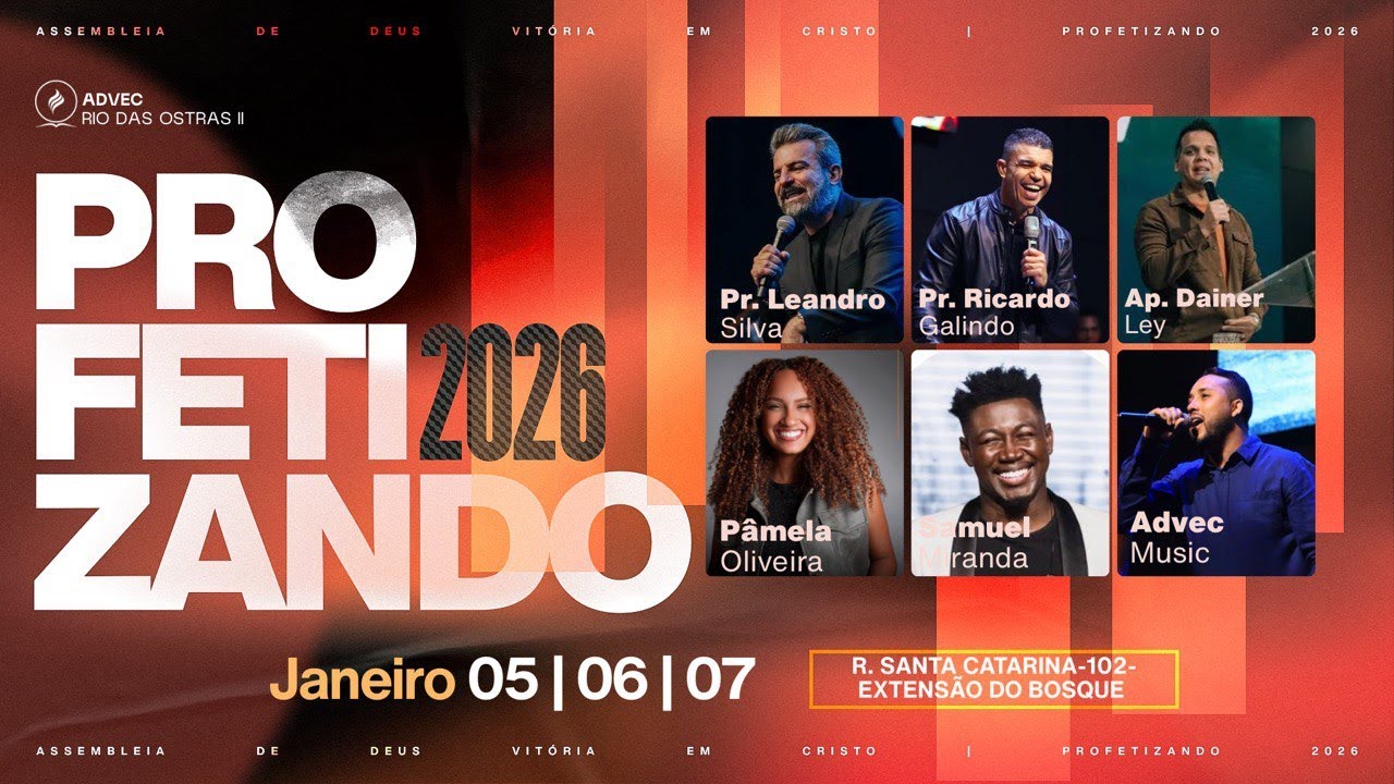 PROFETIZANDO 2026  -  PR.LEANDRO SILVA