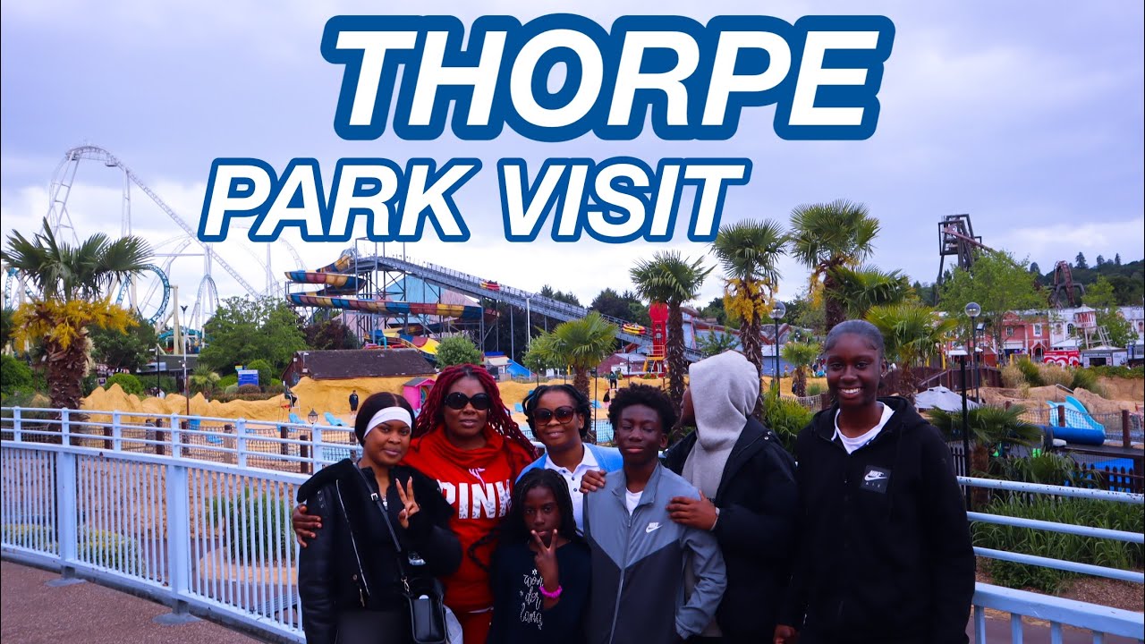 THORPE PARK VISIT VLOG || FAMILY DAY OUT || THE UK's MOST THRILLING THEME PARK || TOP RIDES
