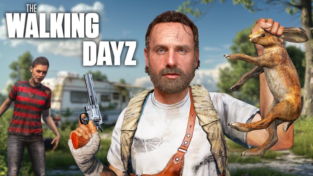Surviving a NEW WALKING DEAD DayZ Server + Map!
