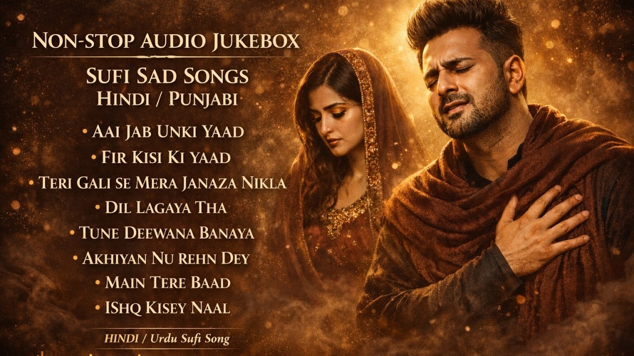 Non-Stop Sufi Sad Songs Jukebox 💔 | Hindi / Punjabi Heart Broken Songs | Emotional Sufi Collection