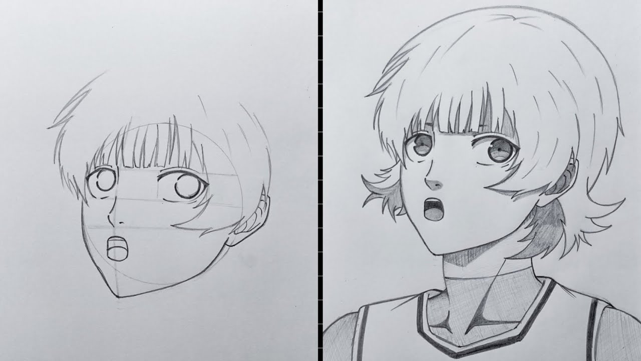 How To Draw BACHIRA MEGURU from BLUE LOCK