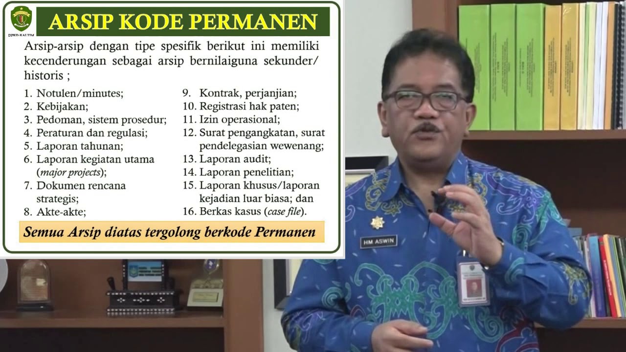 003 JADWAL RETENSI ARSIP - PENGERTIAN & CARA BACA