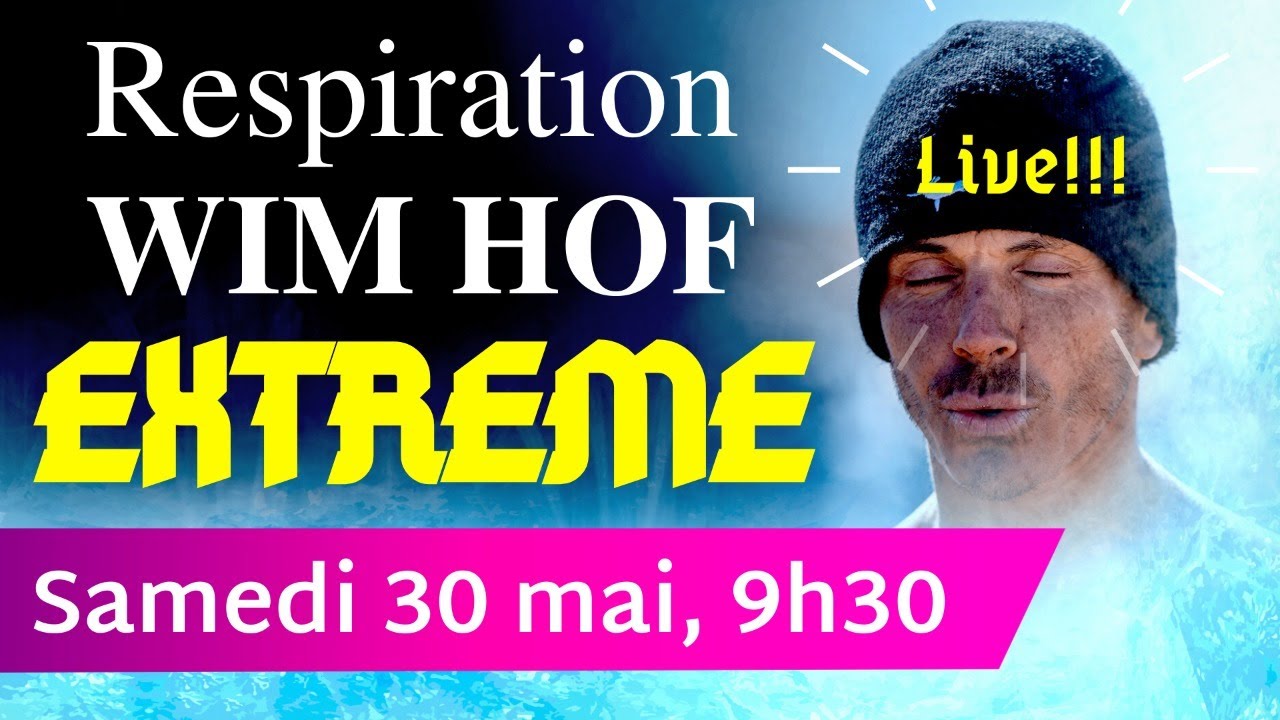 RESPIRATION WIM HOF EXTREME! 🧨💥🔥💯 7 cycles Wim Hof en 35', crescendo jusqu'à l'explosion 💣🤩🕺