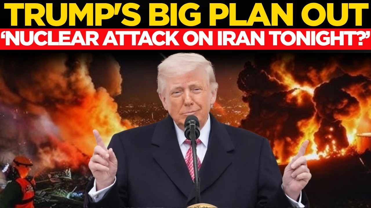 LIVE | US Planning A Nuclear Attack? | Last Chance For Iran? Trump&rsquo;s &lsquo;Power Plant Day&rsquo; Warning!