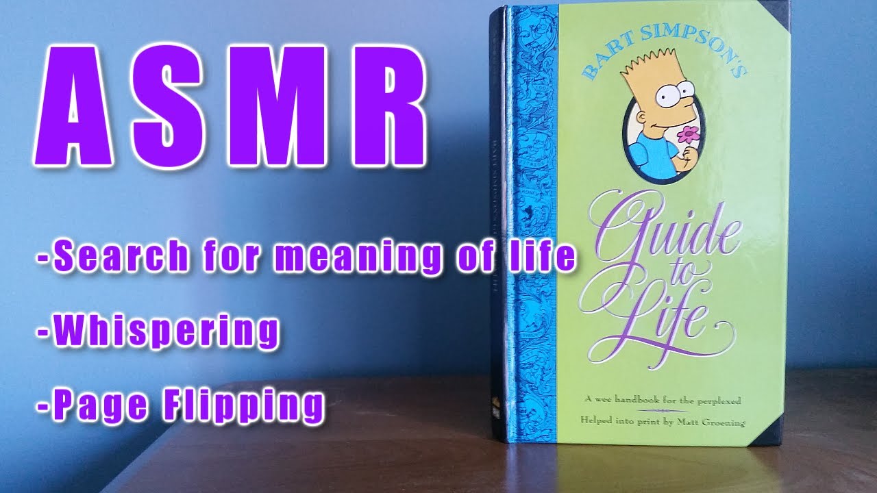 ASMR Whispering - Bart Simpson's Guide to Life