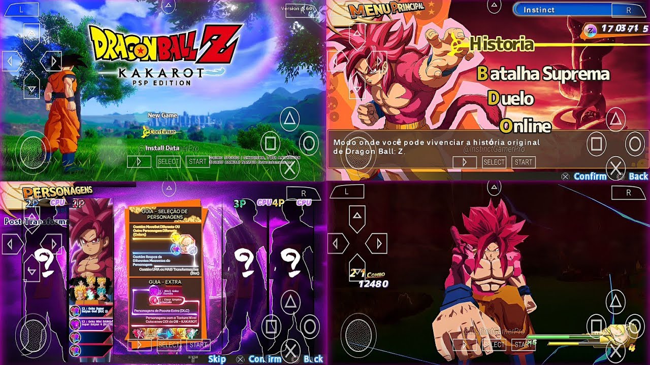 New Dragon Ball Z: KAKAROT DELUXE EDITION | PSP Version | DBZ TTT ISO (2026)