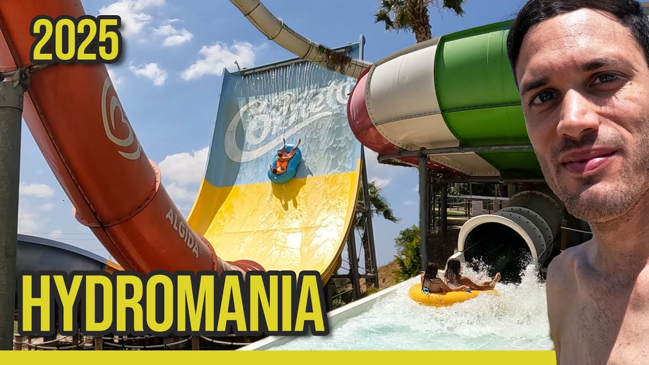 Hydromania, tutti gli scivoli del parco acquatico di Roma!