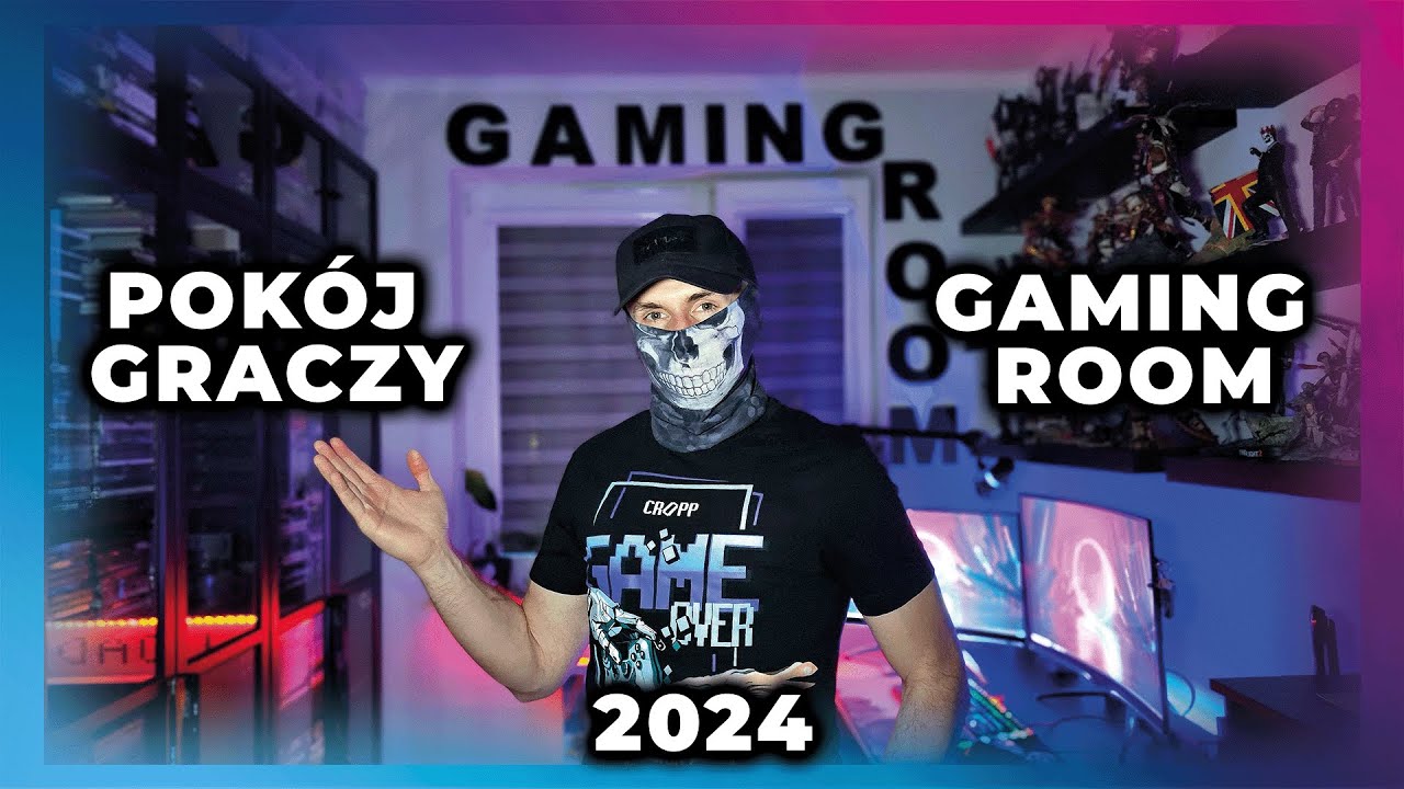 Pokój Gracza, Pokój Graczy - Gaming Room, Gamer Room, Couple Gaming - Pokój Kolekcjonera - Room Tour