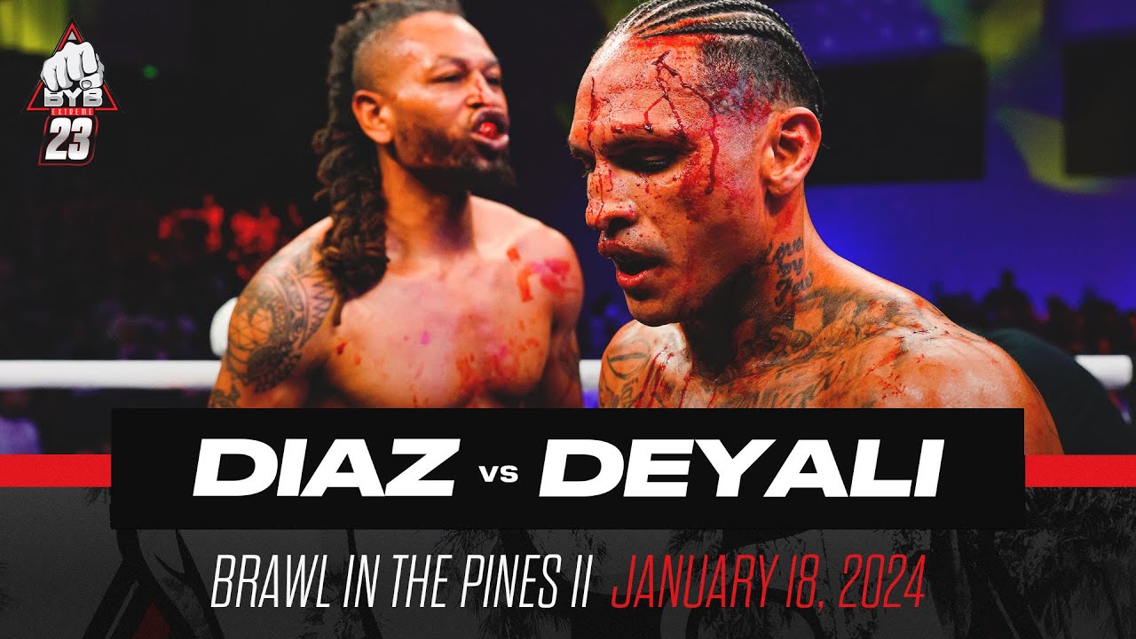 Uly Monster Diaz BYB Bare Knuckle Debut against Mumia Abu Deyali