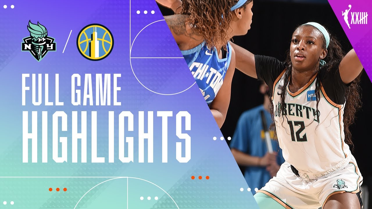 CHICAGO SKY vs. NEW YORK LIBERTY | FULL GAME HIGHLIGHTS | May 23, 2021
