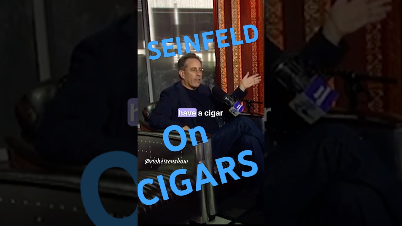 Jerry Seinfeld capturing the mindset of every cigar smoker in 15 seconds. #cigar#seinfeld#relatable