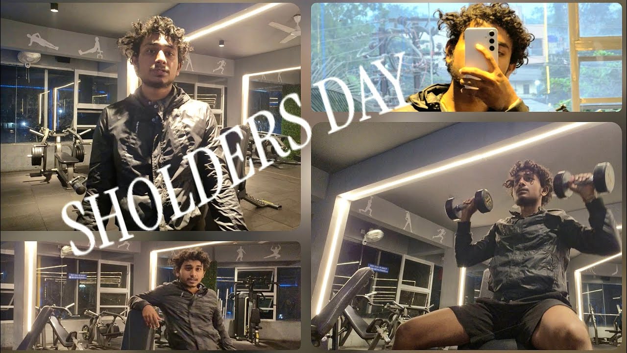 Heavy Shoulder workout ❤️‍🔥