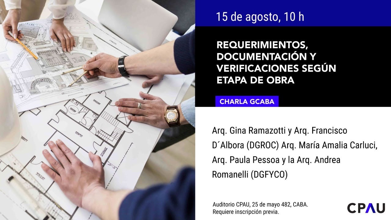 DGROC y DGFYCO: Requerimientos, documentación y Verificaciones según etapa de obra