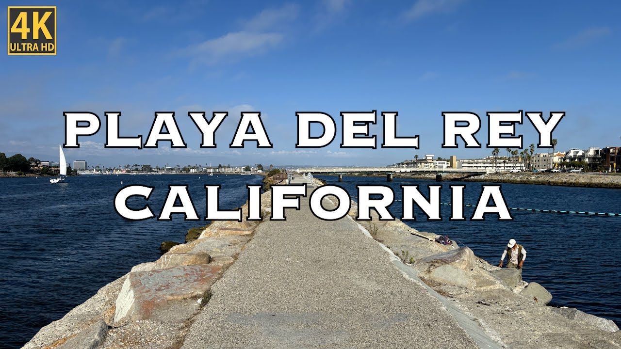 Playa Del Rey, California | 4K | 40 Minute POV Virtual Treadmill Immersive Walk