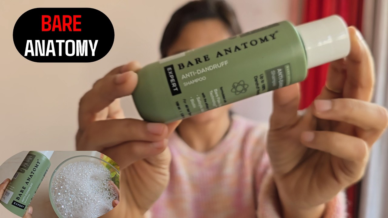 Goodbye Flaky Scalp! Bare Anatomy Anti-Dandruff Shampoo Review