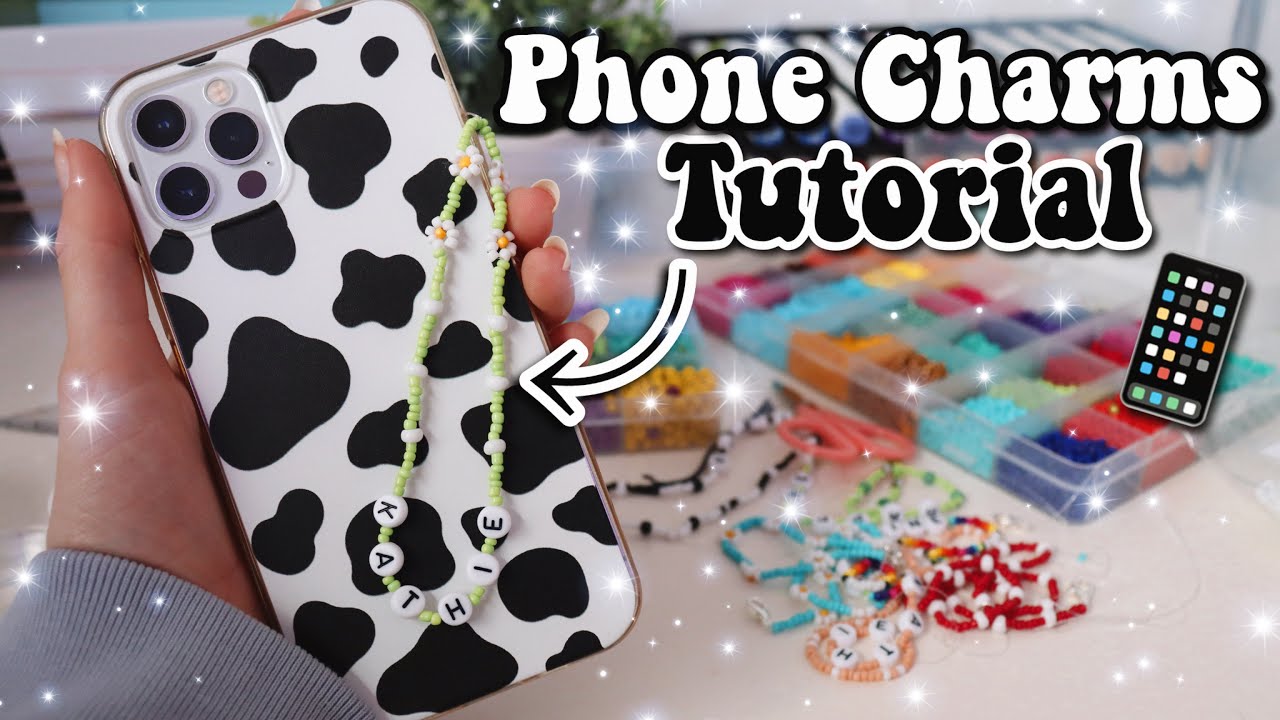 Phone Charm/Handyketten TUTORIAL!💗 *aesthetic* | kathie