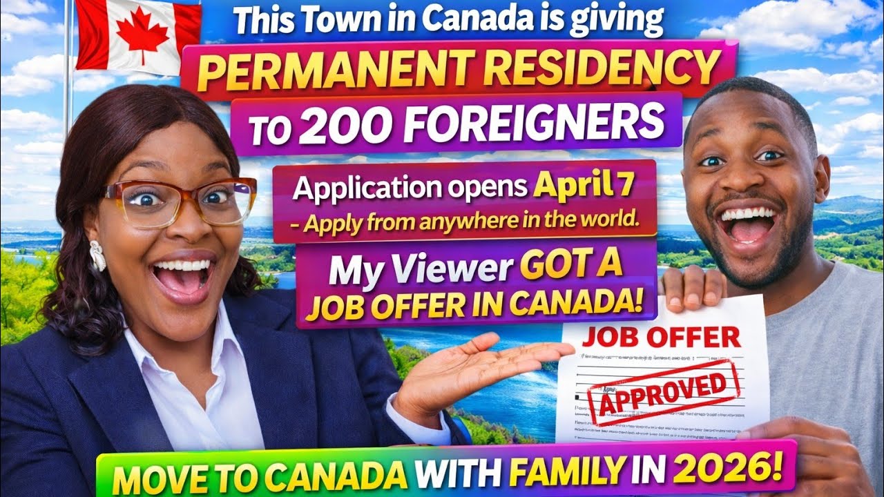 Этот небольшой городок в Канаде набирает иностранцев (200 вакансий, прием заявок открывается 7 ап...