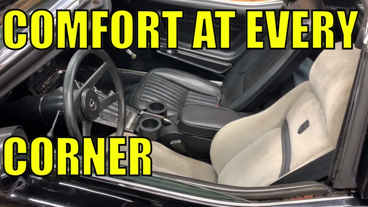 Mocking up Fiero Seats in a 1976 C3 Stingray Corvette