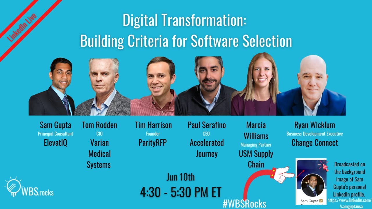 Digital Transformation: Building Criteria for Software Selection