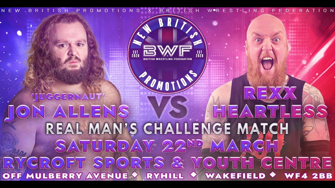 REAL MAN!? THA WHAT!? | FULL MATCH - BWF Title: Rexx Heartless vs Juggernaut Jon Allens - 22/03/2025