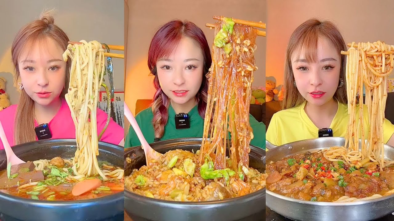 1 Hour Chinese Mukbang ASMR | Eating Show for Sleep, Study, Relax | Food Challenge #758