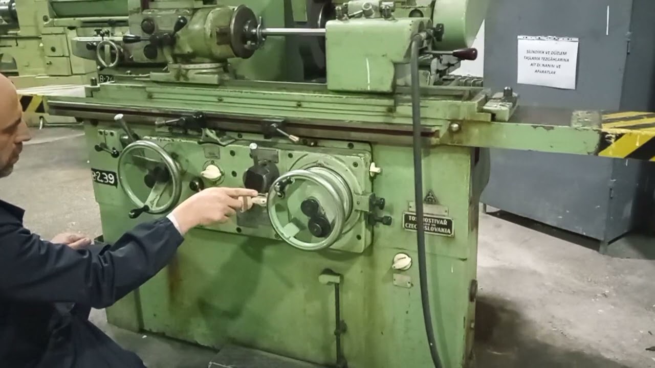 SİLİNDİRİK TAŞLAMA TEZGAHI TANITIM 3 METİN YILMAZ