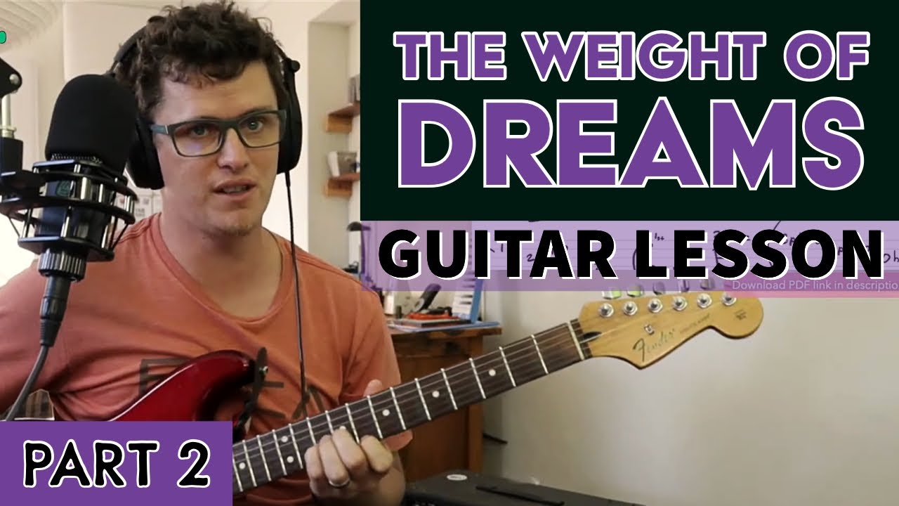 Greta Van Fleet - The Weight of Dreams Guitar Tutorial  PART 2 - Main Riff