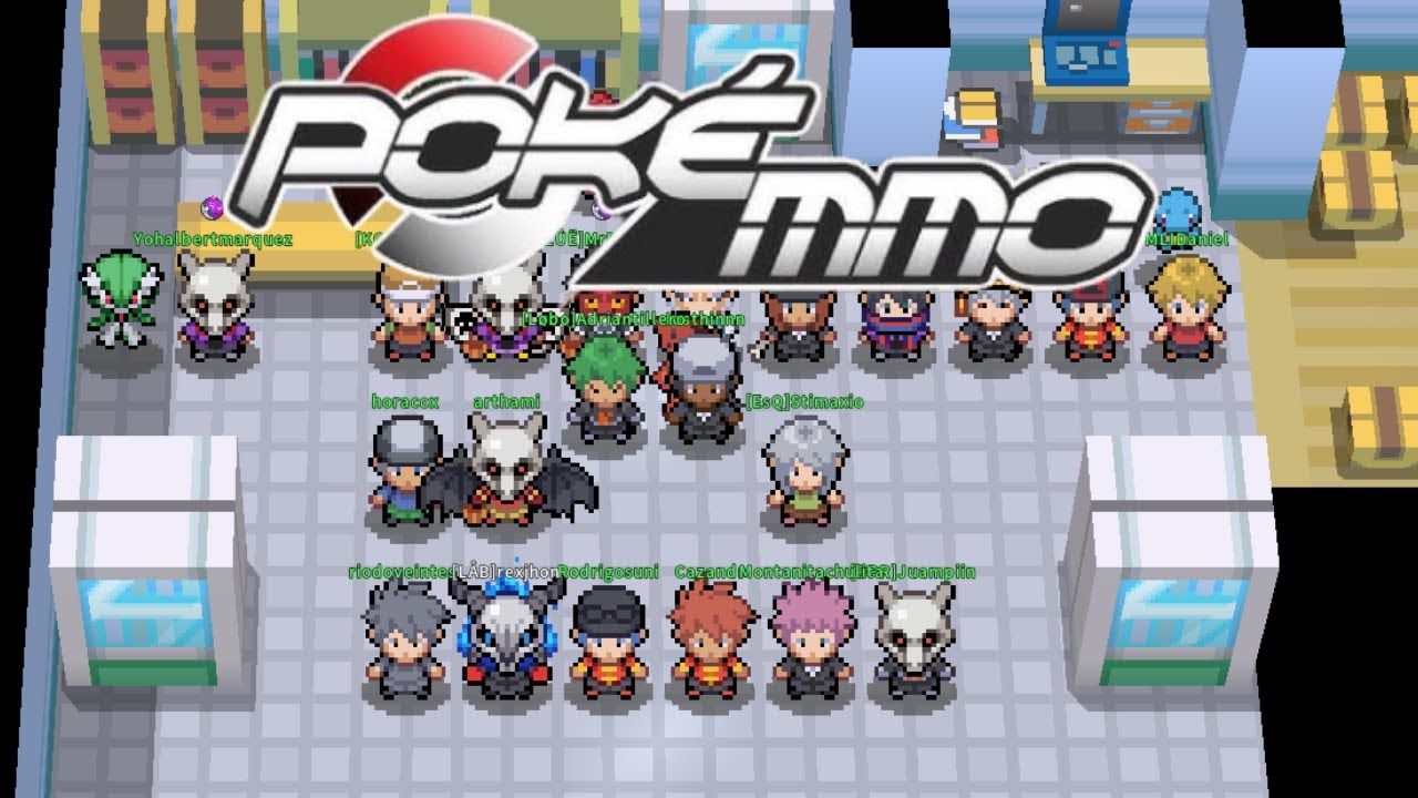 Bienvenidos a PokeMMO !!