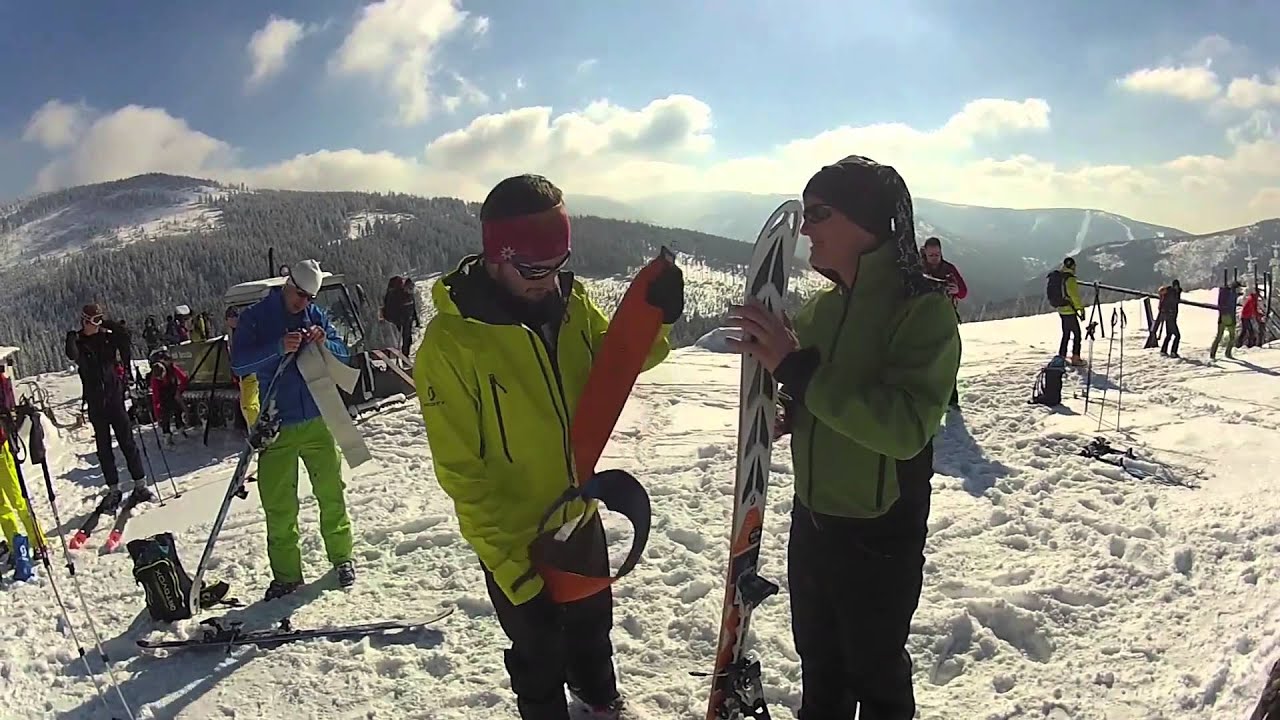 SCOTT SPORT skialpový víkend Brádlerovy boudy Krkonoše 15. - 17. 3. 2013
