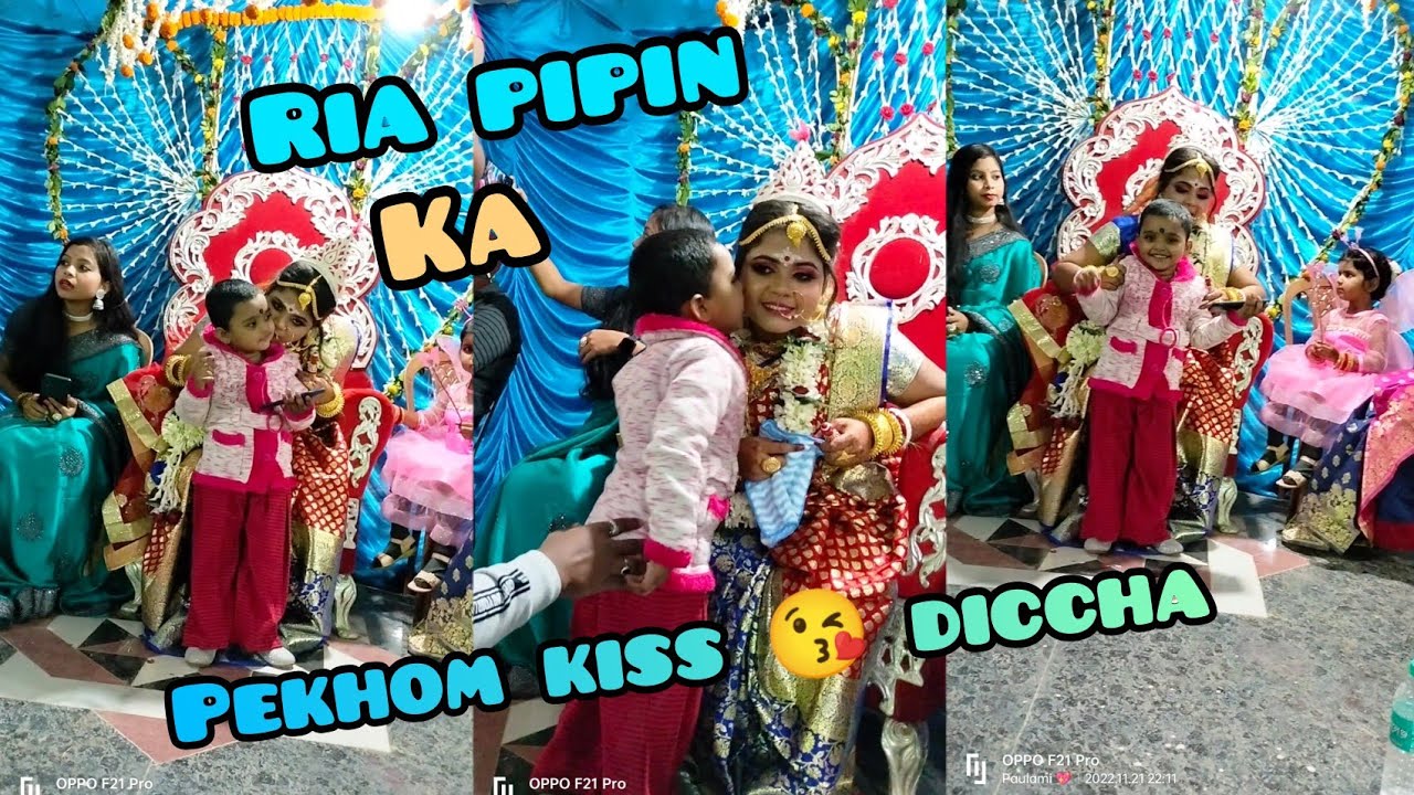 Pekhom Ria pipin ka bad diye sobaika kiss 😘 diccha ☺️💋 #paulamisdiary#paulamihanra#chennai#pekhom