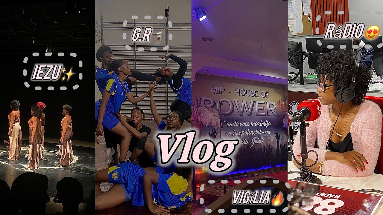 Vlogão: aniversário da H, espetáculo, rádio, love, meninas, Kwatar, G.r Apl e muito mais…