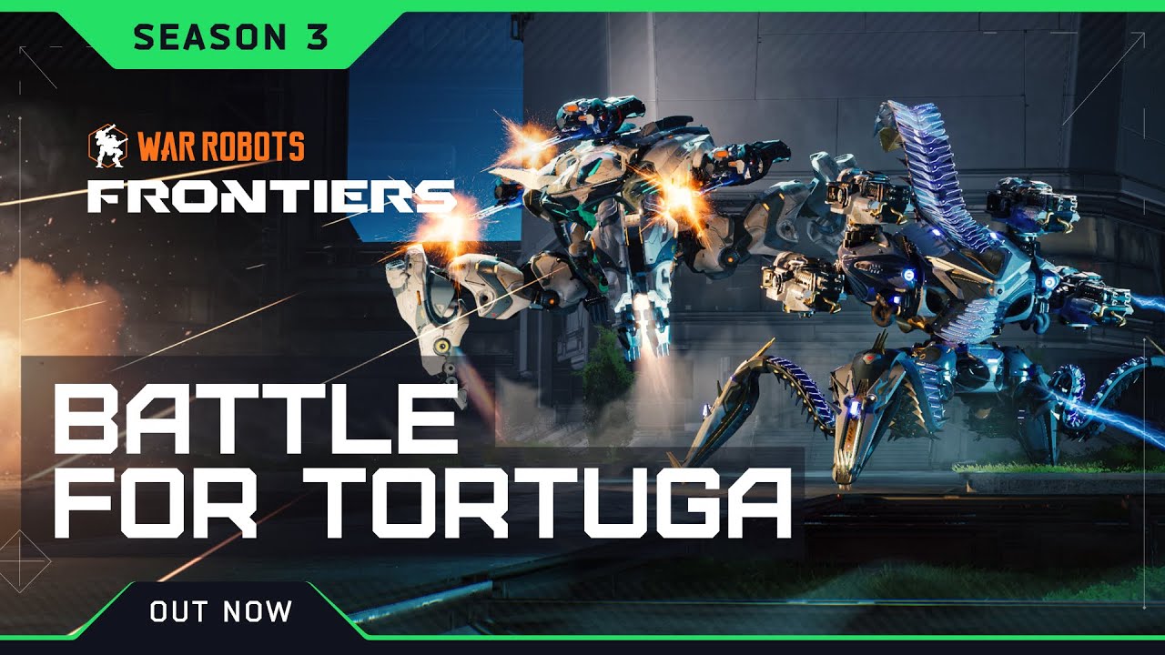 War Robots: Frontiers | Season 3: Battle For Tortuga Trailer