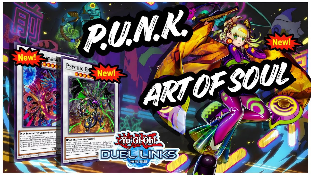 NEW P.U.N.K. DECK DUEL LINKS | NEW SKILL RANKED GAMEPLAY & COMBOS