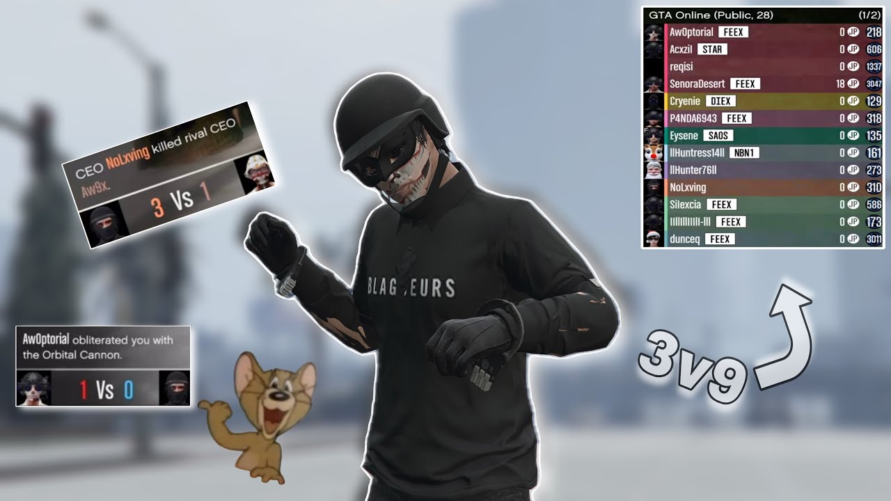Me And @weshplaysgta Fought These Dirty Feex Members While They Were Stream Sniping Me In GTA ONLINE