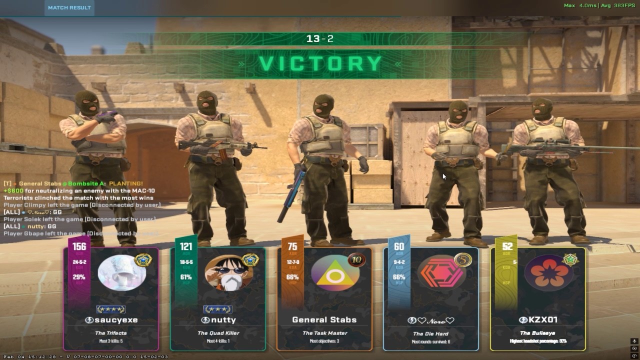 24 - 15 Competitive Mirage (Gold Nova Master)