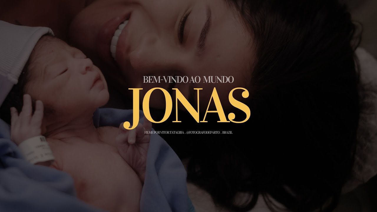 Bem-vindo ao Mundo, Jonas! - Parto Cesárea  ⁨@fotografodeparto⁩
