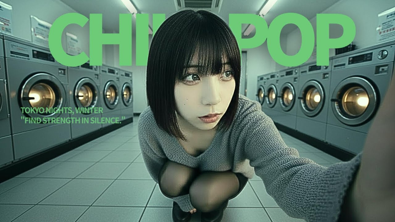夜のコインランドリーで、静かに整えていく。｜日本語ラップ / チルポップ / Lo-Fi HIPHOP【作業用BGM】