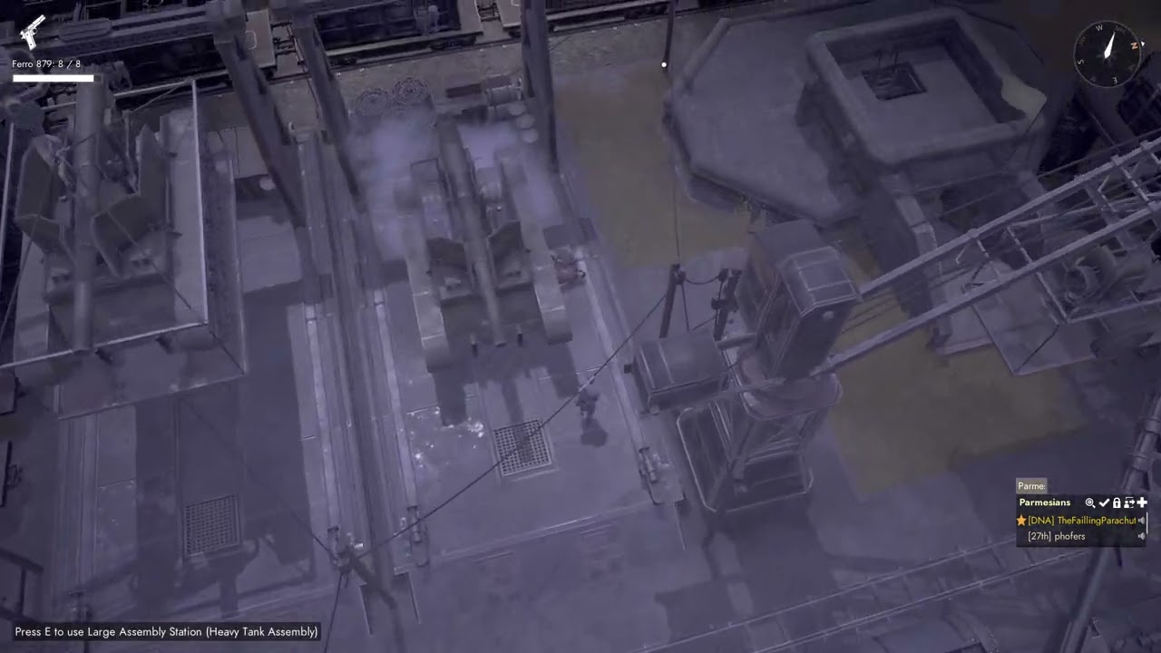 How many facility mains does it take to kill 1 partisan (-1 RSC) (WC 126)
