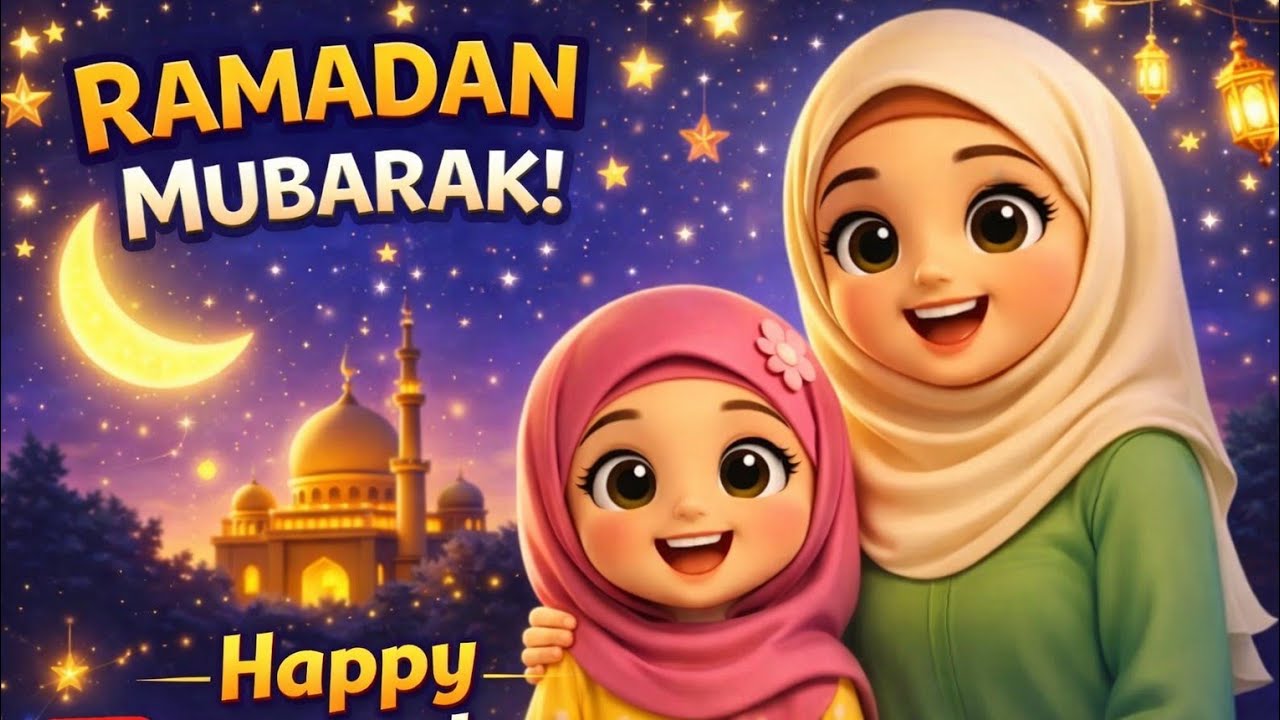 Ramadan Mubarak 🌙 | خوبصورت رمضان کا چاند | پیاری اسلامی کہانی بچوں کے لیے