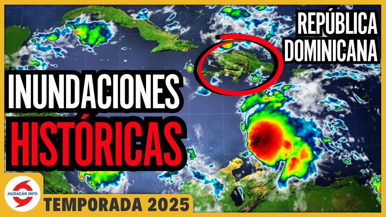 Invest 98L pronto ser&aacute; la tormenta Melissa. Evento de lluvias extremas para Rep&uacute;blica Dominicana.