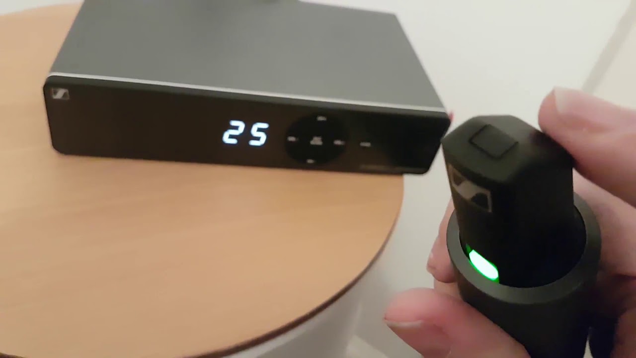how to sync channels on sennheiser xs wireless microphones