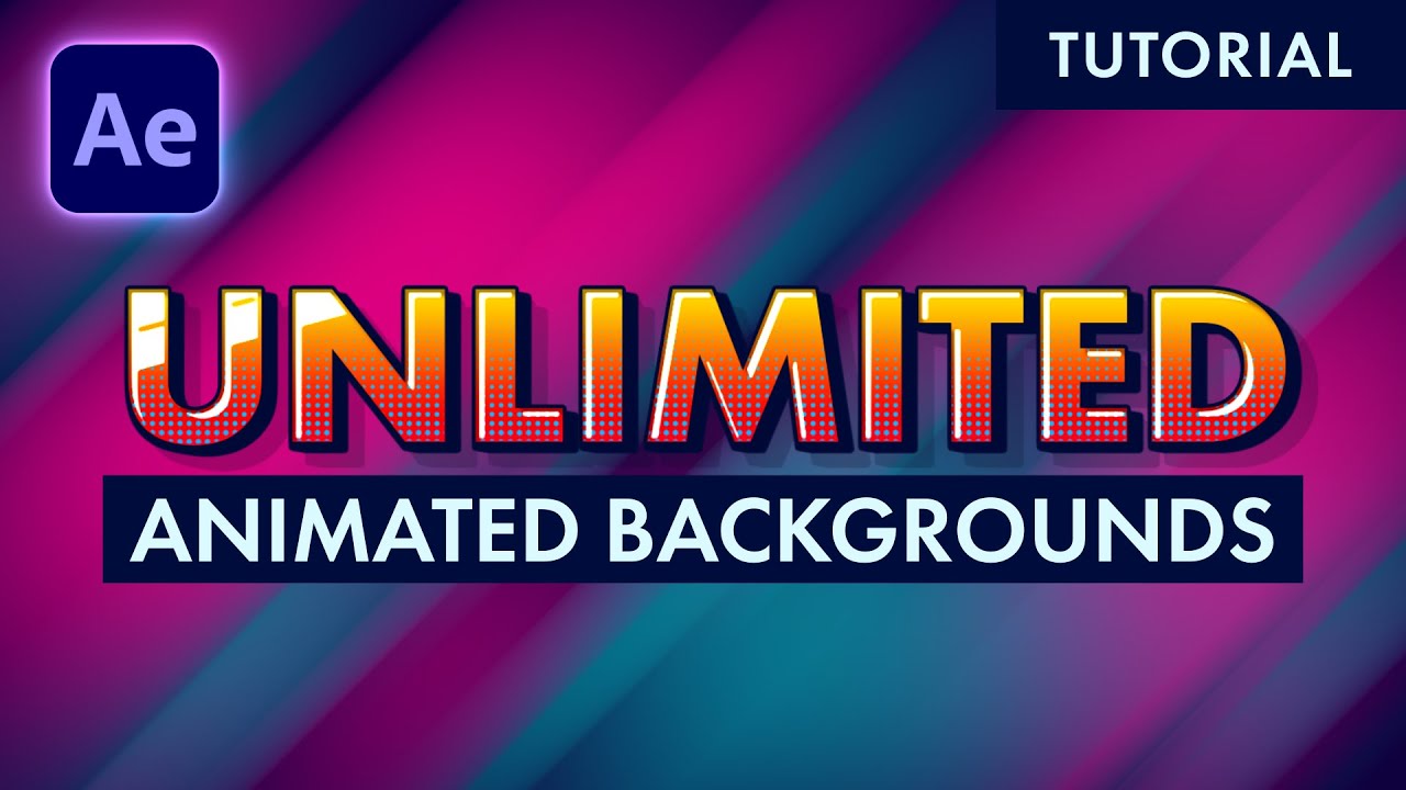 Easy Motion Design Animated Background | After Effects Tutorial